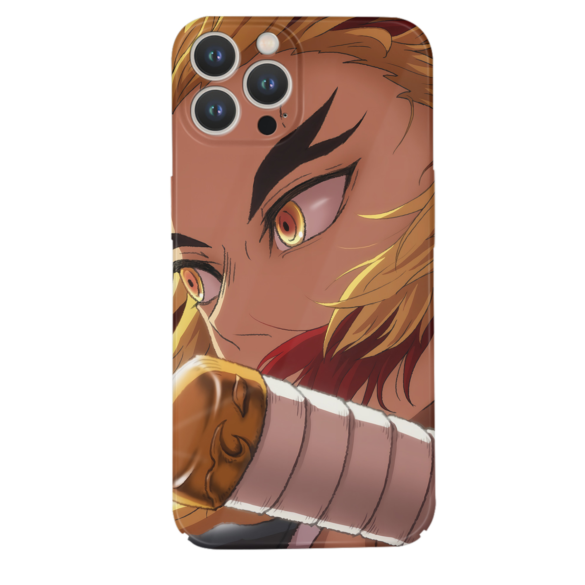 （画像用） 炎柱-煉󠄁獄 杏寿郎／れんごく きょうじゅろう Rengoku Kyoujurou 【iPhone 14シリーズ対応】ハードケース